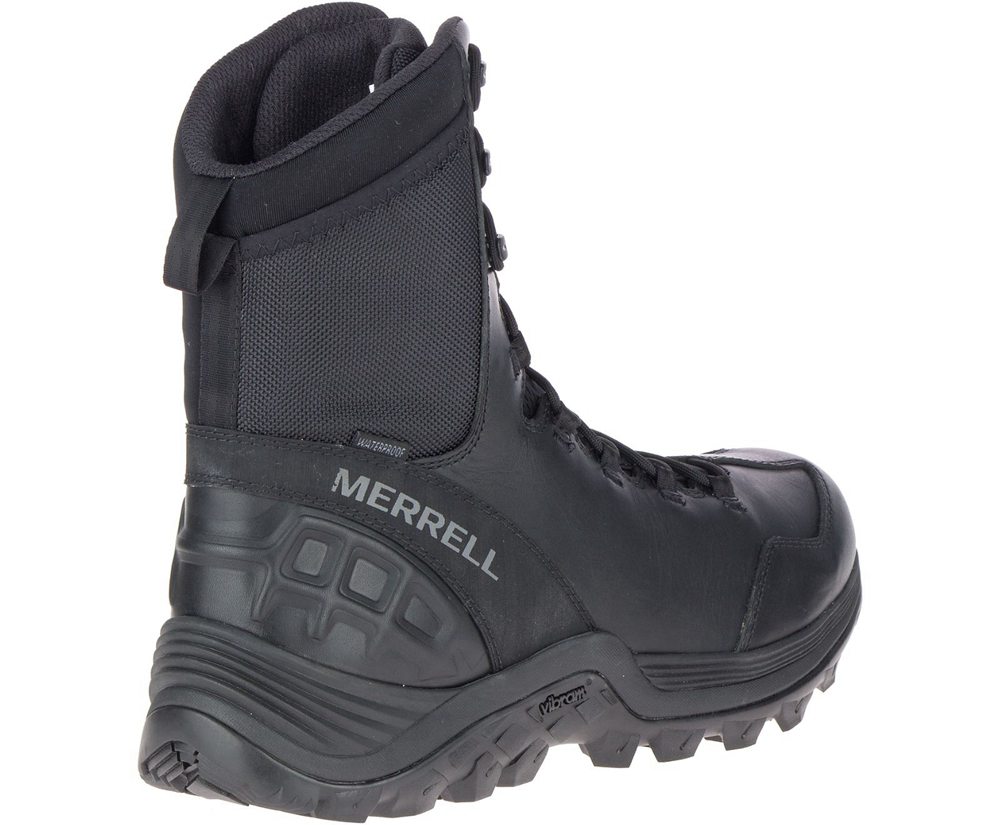 Botas Senhora - Merrell Rogue 8\" Waterproof Tactical - Pretas - YVF547931